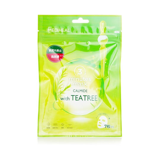 Mediheal 3-Minuten-Maske Calmide mit Teebaum (Japan-Version) 7 Stück