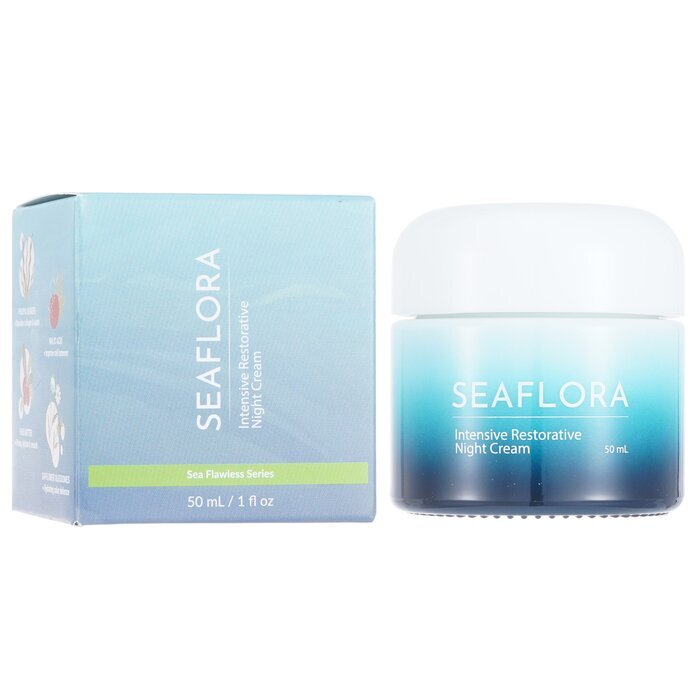 Seaflora Intensive Restorative Night Cream - Für normale bis trockene und empfindliche Haut, 50 ml