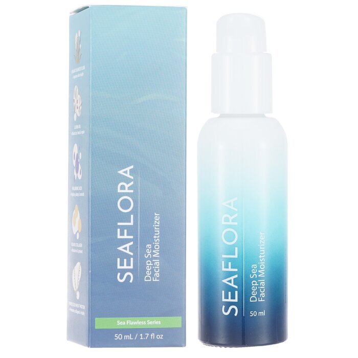 Seaflora Deep Sea Feuchtigkeitscreme fürs Gesicht – für normale bis trockene und empfindliche Haut, 50 ml