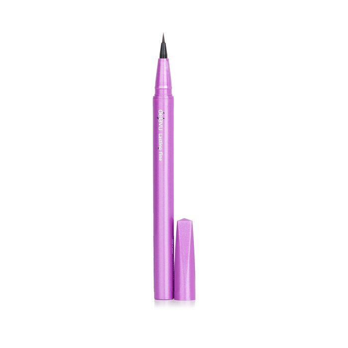 Dejavu Lasting Fine E Flüssig-Eyeliner mit kurzem Pinsel – Nr. 1 Deep Black, 0,52 ml