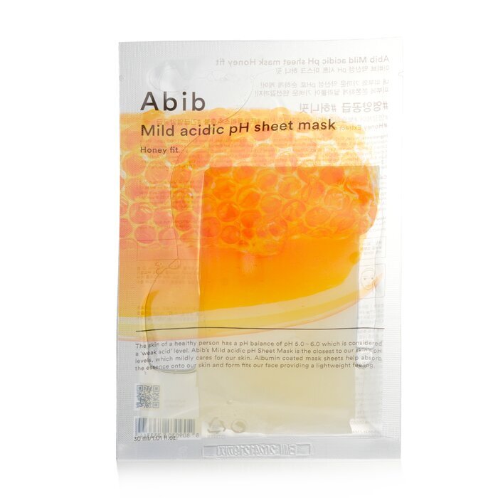 Abib Milde, saure PH-Tuchmaske – Honey Fit, 30 ml x 10 Stück