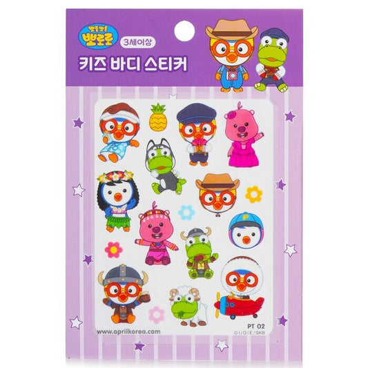 April Korea Pororo Körperaufkleber - PT02 1Stk