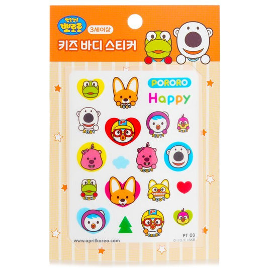 April Korea Pororo Körperaufkleber 1 Stück