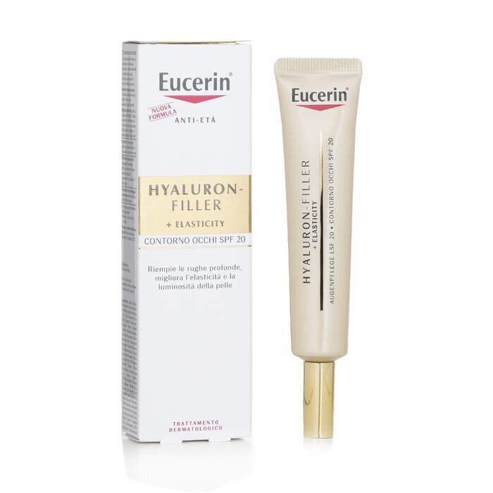 Eucerin Anti Age Hyaluron Filler + Elastizität Augencreme LSF20 15ml