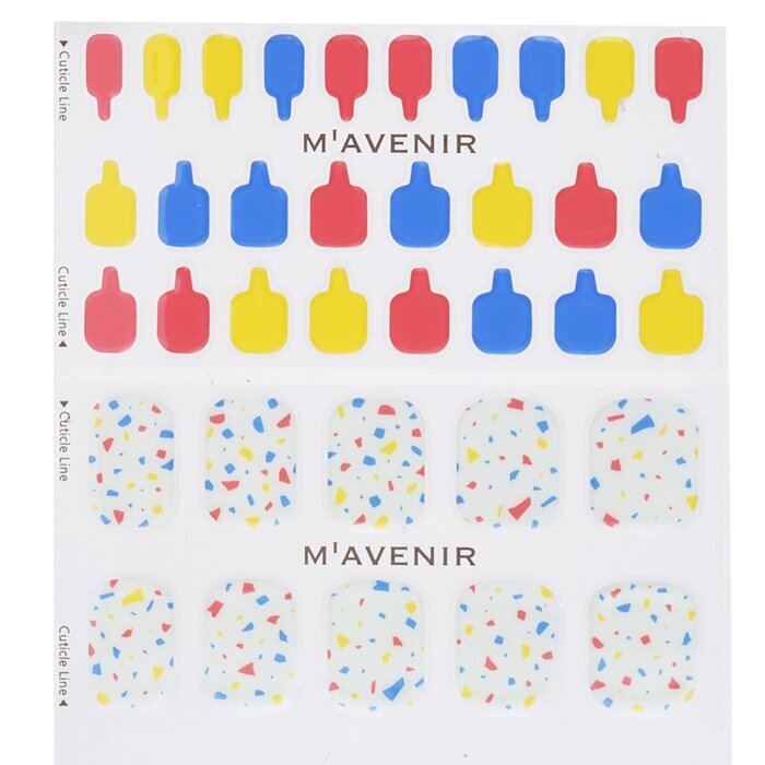Mavenir Nagelaufkleber (verschiedene Farben) – # Sprinkle Cereal Pedi, 36 Stück