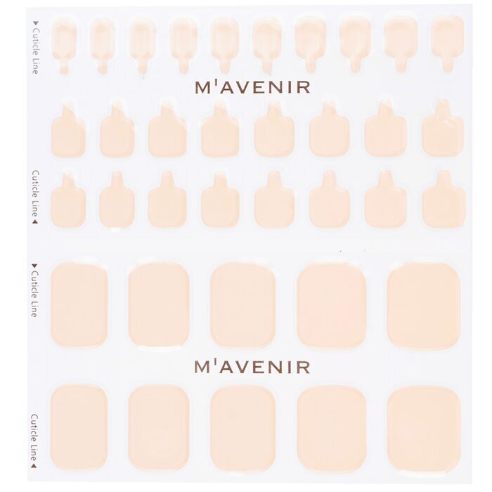 Mavenir Nagelaufkleber (Pink) – # Classic Babypink Pedi 36 Stück