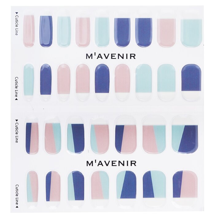 Mavenir Nagelaufkleber (verschiedene Farben) – # French Pastel Nail, 32 Stück