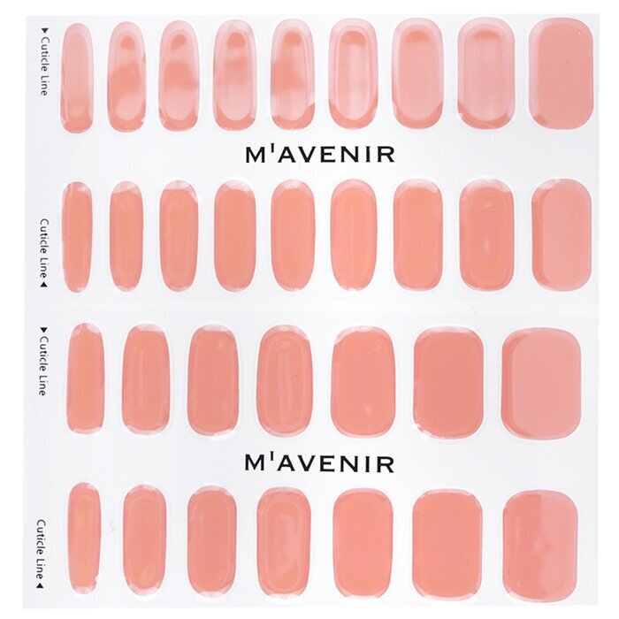 Mavenir Nagelaufkleber (Pink) – # Tone Down Rose Nail, 32 Stück