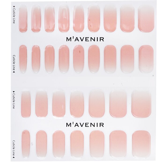 Mavenir Nagelaufkleber (Pink) – Grapefruit-Gradacion-Nagel, 32 Stück