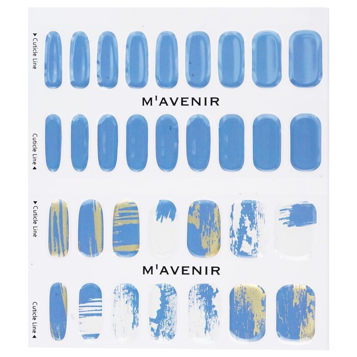 Mavenir Nagelaufkleber (Blau) – # Como Sea Nail 32 Stück