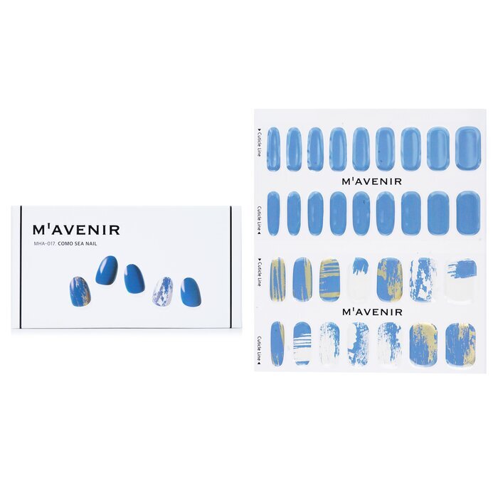 Mavenir Nagelaufkleber (Blau) – # Como Sea Nail 32 Stück