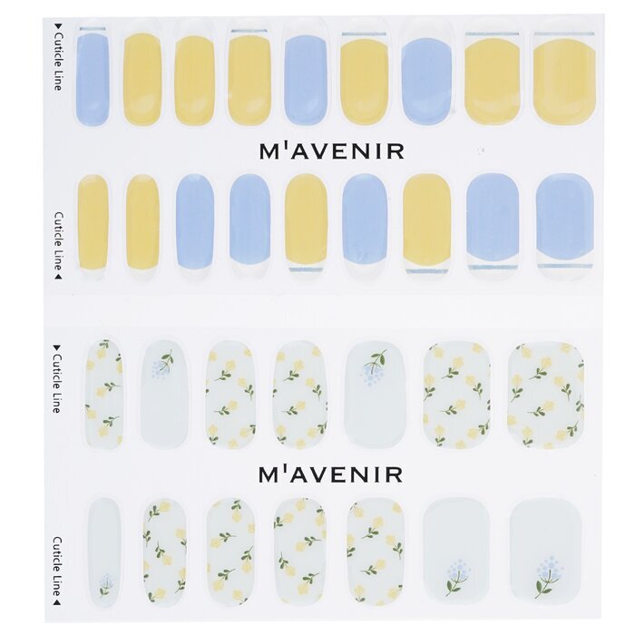 Mavenir Nagelaufkleber (gemustert) – # Spring Floral Nail 32 Stück