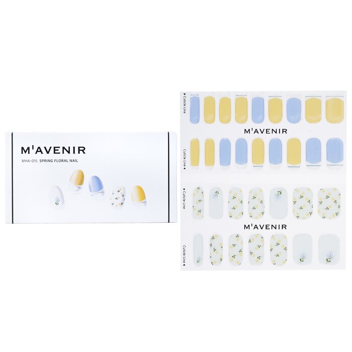 Mavenir Nagelaufkleber (gemustert) – # Spring Floral Nail 32 Stück