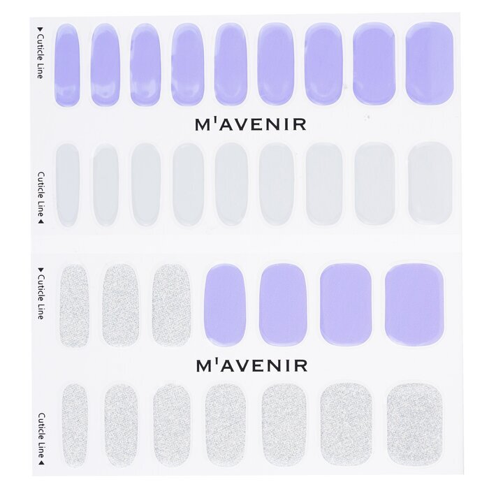 Mavenir Nagelaufkleber (lila) – # Brillante Very Peri Nail 32 Stück