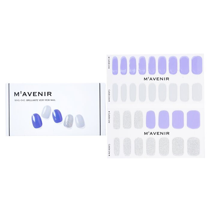 Mavenir Nagelaufkleber (lila) – # Brillante Very Peri Nail 32 Stück