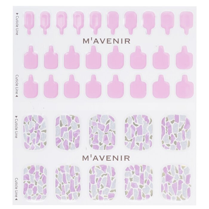 Mavenir Nagelaufkleber (Pink) – # Tear Drop Nail 32 Stück