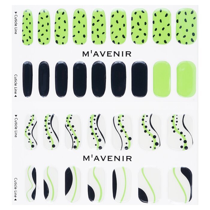 Mavenir Nagelaufkleber (gemustert) – # Ola Nail 32 Stück