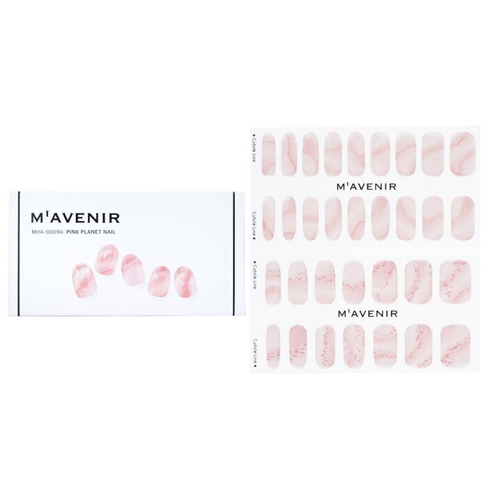 Mavenir Nagelaufkleber (Pink) – # Pink Planet Nail 32 Stück