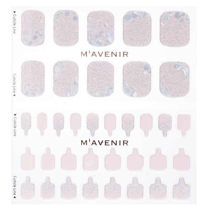 Mavenir Nagelaufkleber (verschiedene Farben) – # Soft Shell Pedi, 36 Stück