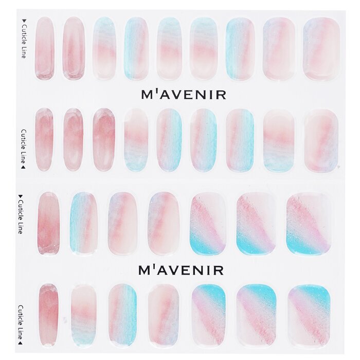 Mavenir Nagelaufkleber (Pink) – # Pink Beach Nail 32 Stück