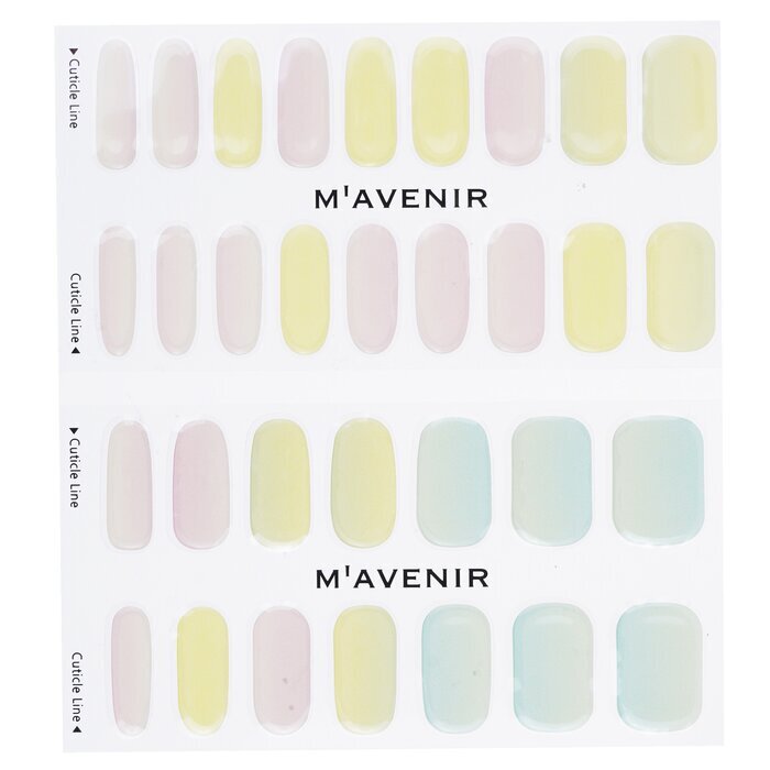 Mavenir Nagelaufkleber (verschiedene Farben) – # Lollipops Nail 32 Stück