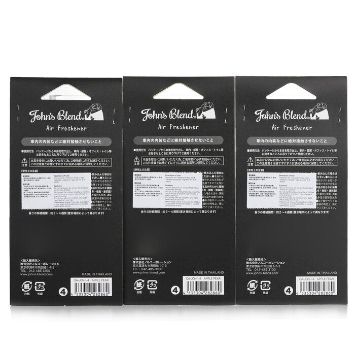 John's Blend Lufterfrischer - Apfel-Birne 3 Stück