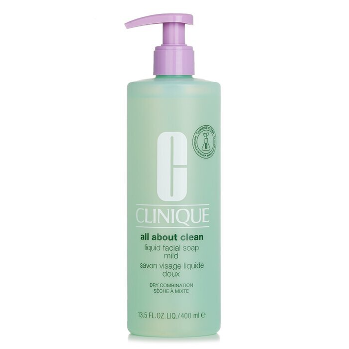 Clinique All About Clean Flüssige Gesichtsseife Mild (trockene Mischhaut) 400 ml
