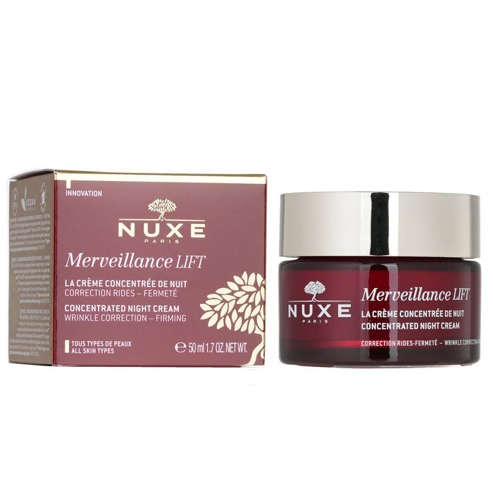 Nuxe Merveillance Lift Konzentrierte Faltenkorrektur straffende Nachtcreme 50ml/1,7oz