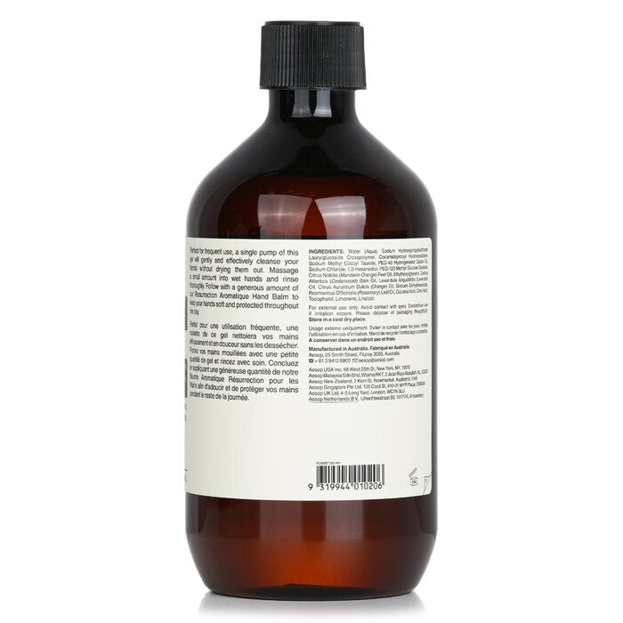Aesop Resurrection Aromatique Handseife mit Schraubverschluss, 500 ml