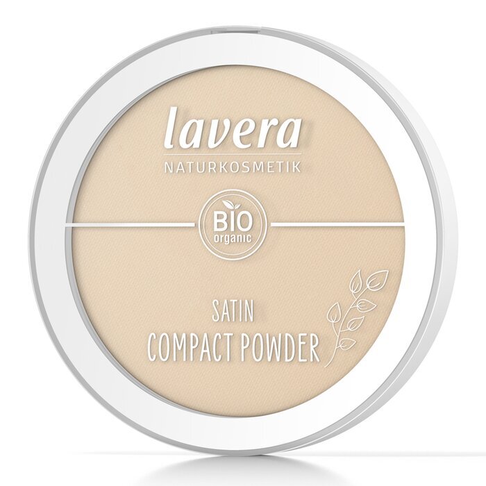Lavera Satin Compact Powder – 02 Medium 14 g