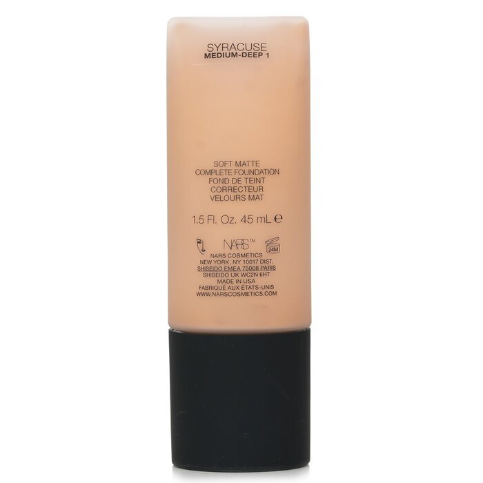 NARS Soft Matte Complete Foundation - # Syracuse (Medium Deep 1) 45ml/1,5 oz