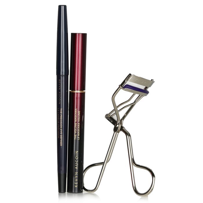 Kevyn Aucoin The Beauty Stars: Eye Defining Lash + Liner Trio: 1x Wimpernzange + 1x Mascara + 1x Eyeliner 3-tlg.