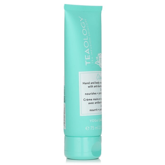 Teaology Yoga Care Clean 2 in 1 Antibakterielle Hand- und Körpercreme 75ml/2,5oz