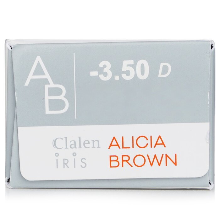 Clalen 1 Day Iris Alicia Braune Kontaktlinsen -3,50 30 Stück