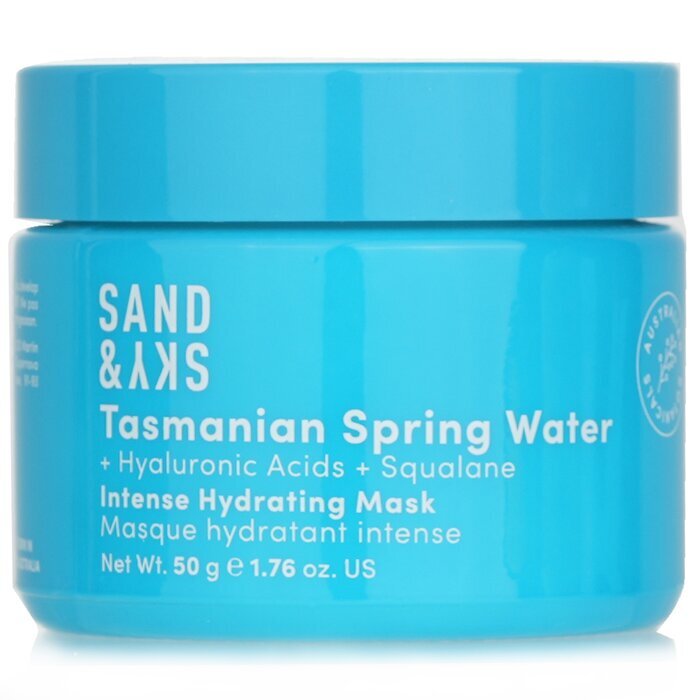 Sand & Sky Tasmanian Spring Water - Intensiv feuchtigkeitsspendende Maske 50 g/1,76 oz