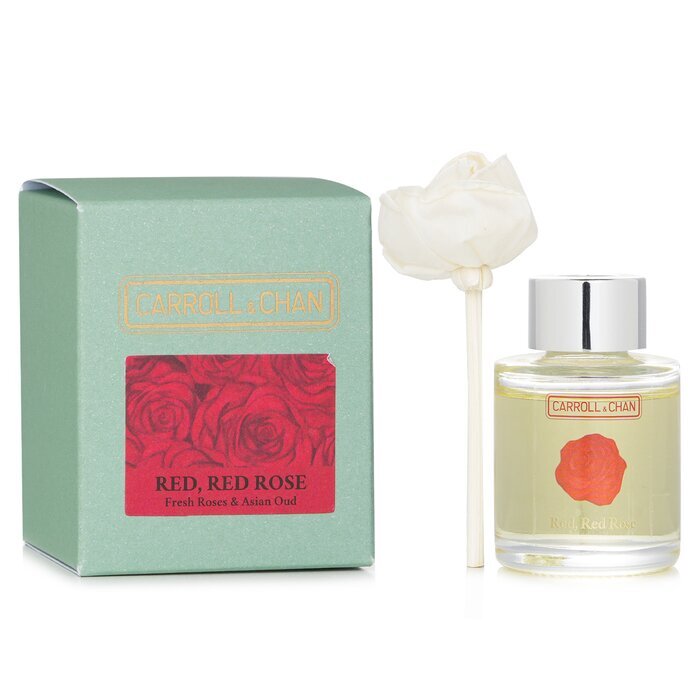 Carroll & Chan Mini Diffuser - Red, Red Rose (Fresh Roses & Asian Oud) 20ml
