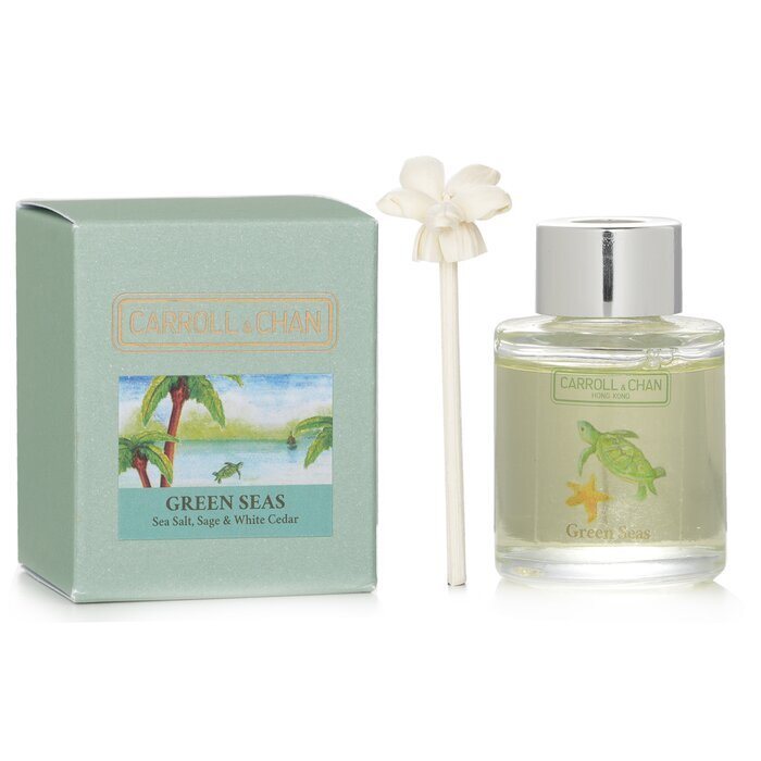Carroll & Chan Mini Diffuser - Green Seas (Sea Salt, Sage & White Cedar) 20ml