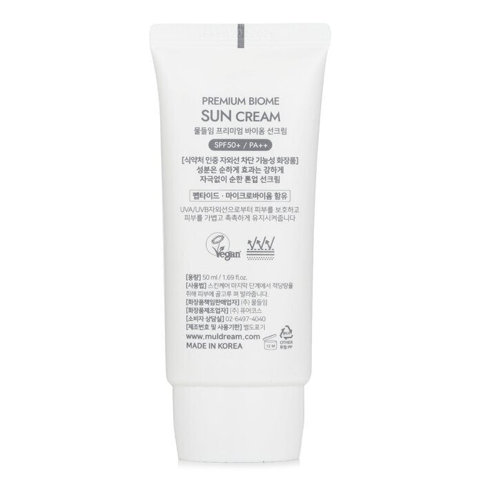 Muldream Premium Biome Sonnencreme SPF50+/ PA++ 50ml/1.69oz