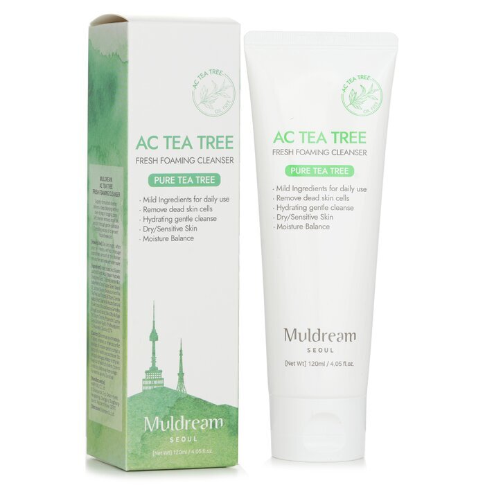Muldream AC Tea Tree Fresh Foaming Cleanser 120ml