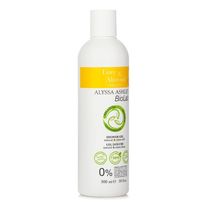 Alyssa Ashley Biolab Tiarè & Mandel Duschgel 300ml/10oz