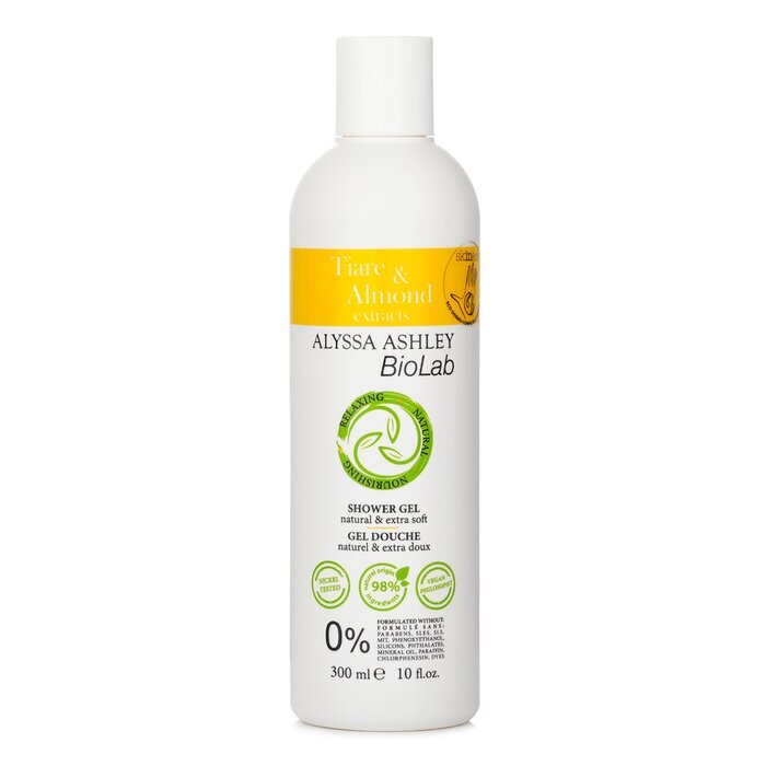 Alyssa Ashley Biolab Tiarè & Mandel Duschgel 300ml/10oz