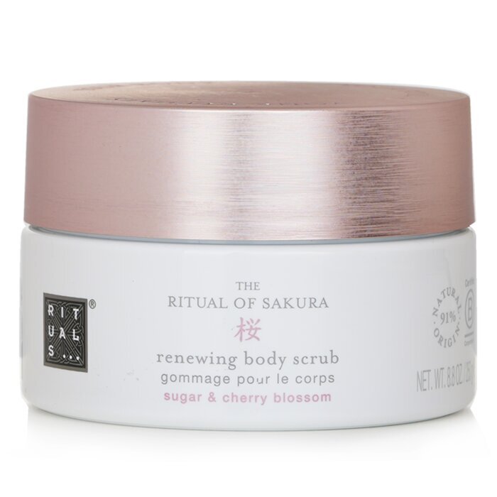 Rituals Sakura Erneuerndes Körperpeeling, Zucker & Kirschblüte, 250 g