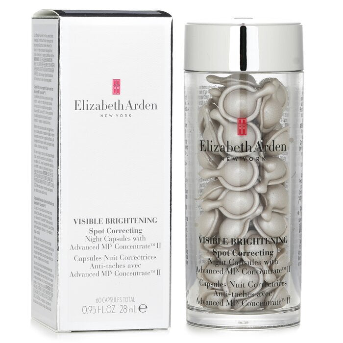 Elizabeth Arden Sichtbare aufhellende Fleckenkorrektur-Nachtkapseln, 60 Kapseln