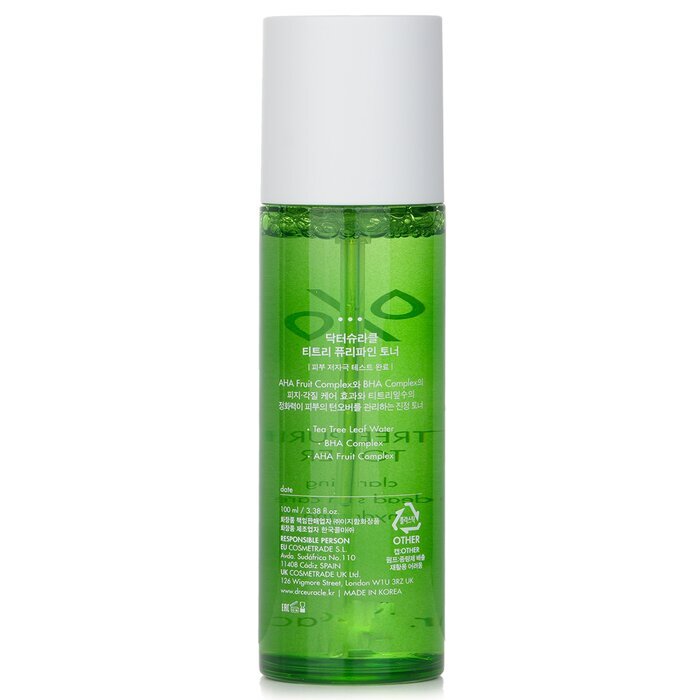 Dr.Ceuracle Teebaum Purifine 70 Toner 100ml/3.38oz