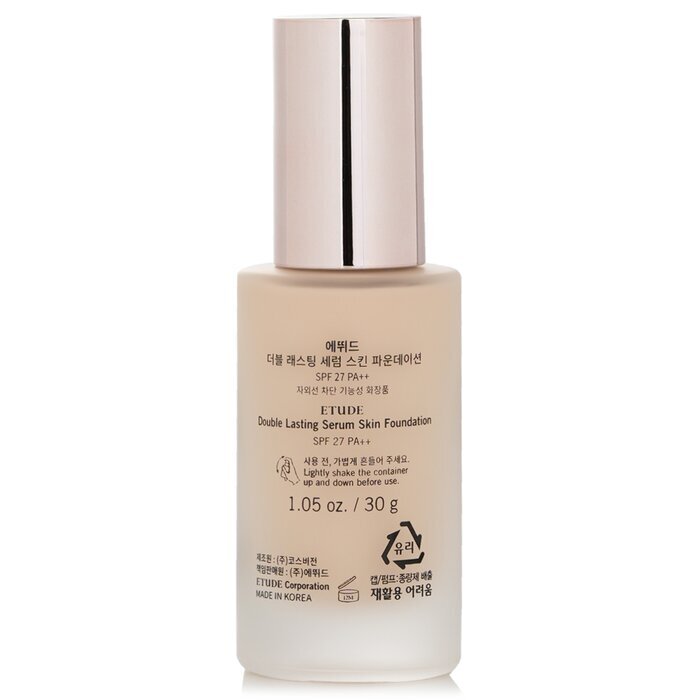 Etude House Double Lasting Serum Skin Foundation LSF 27 – Nr. 19N1 Vanille, 30 g