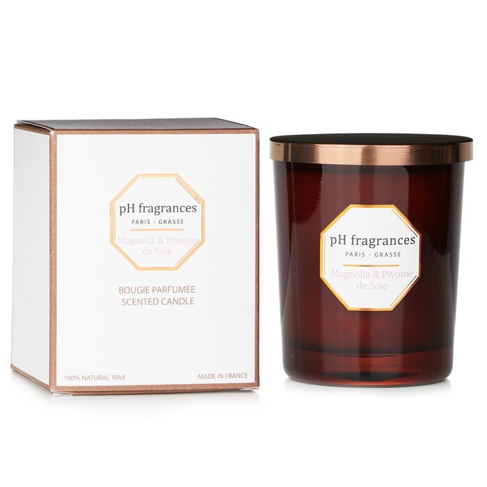 pH fragrances Duftkerze Magnolie & Pivoine de Soie 180g/6,3oz