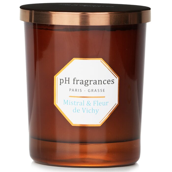 pH fragrances Duftkerze Mistral & Fleur de Vichy 180g/6.3oz
