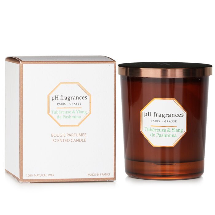 pH fragrances Duftkerze - Tubereuse & Ylang De Pashmina 180g/6,3oz