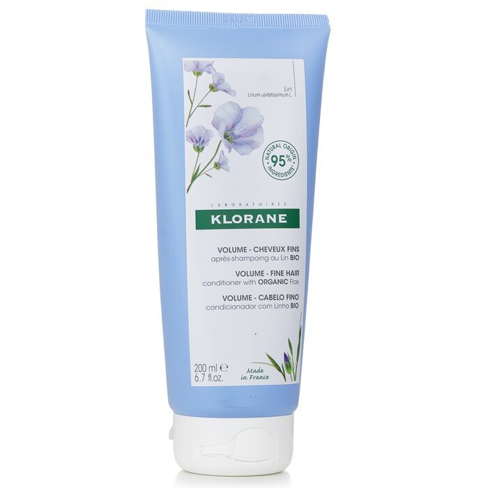 Klorane Conditioner With Organic Flax (Volume Fine Hair) 200ml