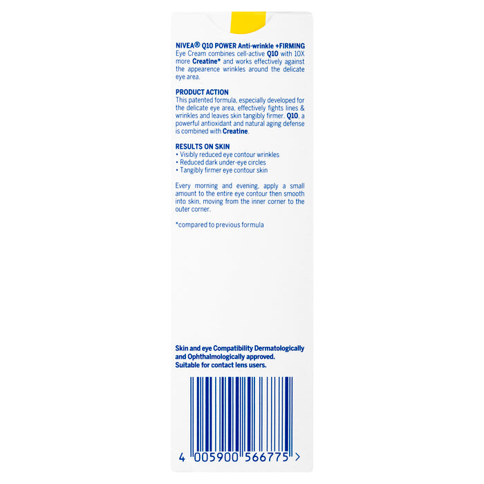 Nivea Q10 Power Anti-Falten & Straffende Augencreme 15ml/0.5oz
